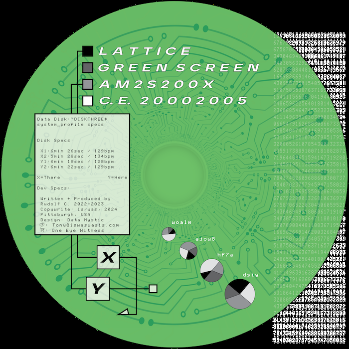 ( DISK 3 ) RUDOLF C - Common Era ( 12" ) Data Disk